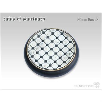 Ruins of Sanctuary - 50mm Round Lipped Base # 3