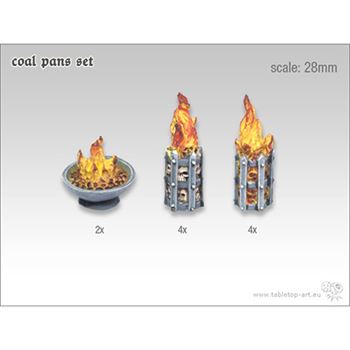 Coal Pan Set 28mm(10)
