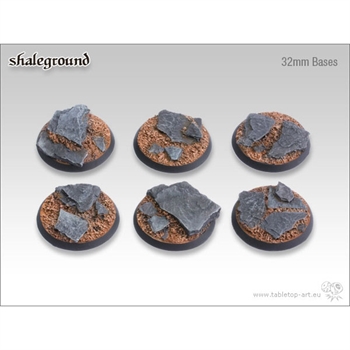 Shaleground - 32mm Round Bases