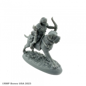 Female Halfling Dog Rider (Bones USA)