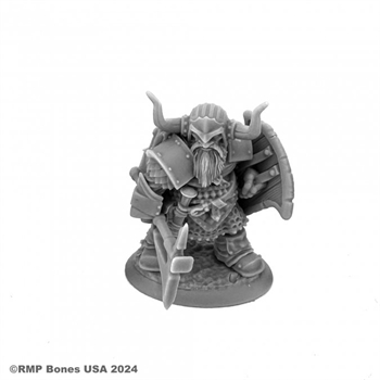 Dromn Ironsworn, Dwarf Warrior ReaperCon Iconic (Bones USA)