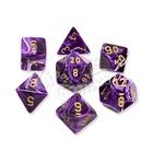Vortex: Purple/Gold 7-Die Set