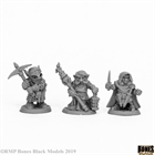 Deep Gnome Warriors (3) (Bones Black)