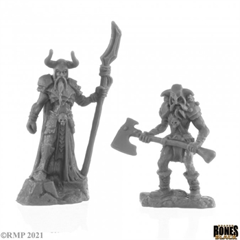 Rune Wight Thane and Jarl (Bones Black)