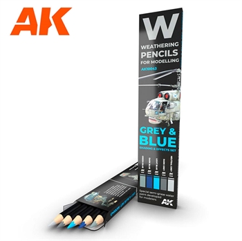 Weathering Pencils: Grey & Blue