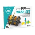 Master Acrylic Wash Set - Full Range (18)