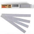 Sandpaper Strips - (600 Grit)