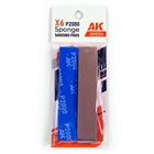 Sponge P2000 Grit (6 Units)
