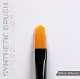 AK Synthetic Brush - Filbert 6