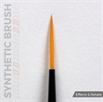 AK Synthetic Brush - Liner 17mm