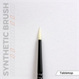 AK Synthetic Brush - Tabletop Brush Size 0