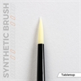 AK Synthetic Brush - Tabletop Brush Size 2