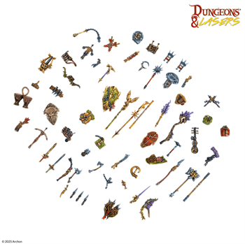 Adventurer\'s Gear Set - Dungeons and Lasers