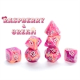 Aether Dice: Raspberry and Cream (7)