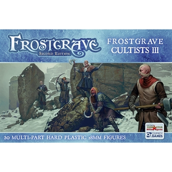 Frostgrave Cultists III (20) (PRE-ORDER)