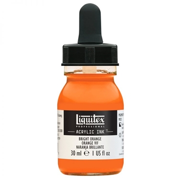 Bright Orange 30ml - Liquitex Acrylic Ink 