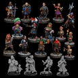 The Streets of Dunkeldorf - Miniatures Collection