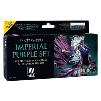 Vallejo - Imperial Purple Set