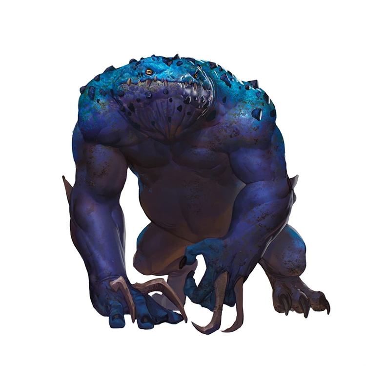 Buy Blue Slaad at King Games - Miniatures, Board Games & Accessories