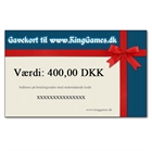 Gavekort 400,- DKK