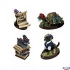 Fancy Hat Familiars (4) (Bones USA)
