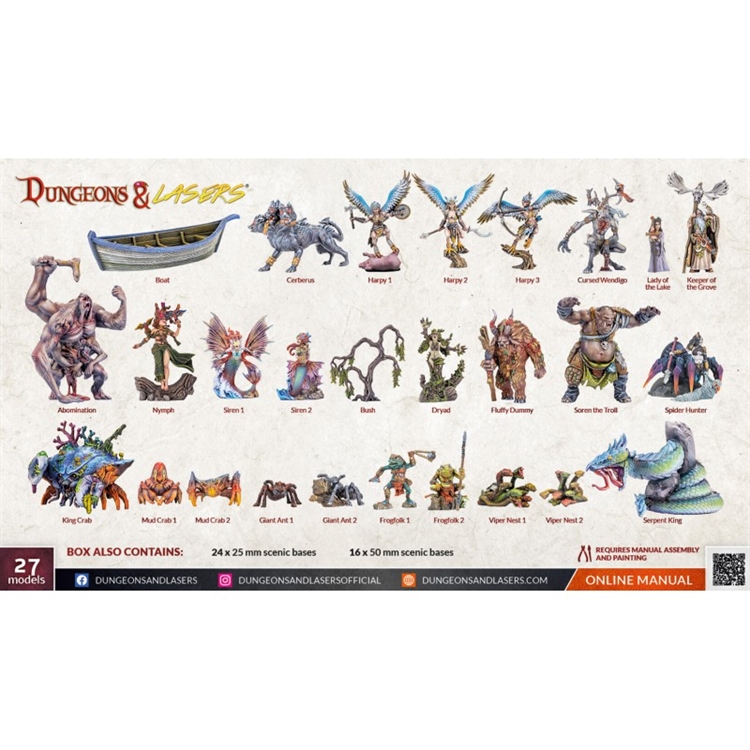 Buy Fantasy Miniatures Set (27) at King Games