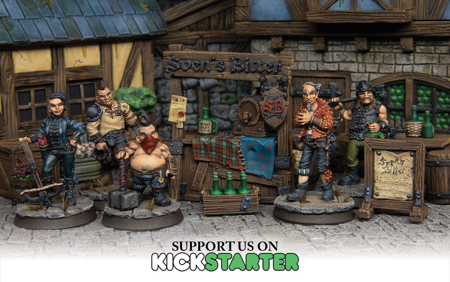 Buy Dunkeldorf Townsfolk & NPC Miniatures for RPG and Tabletop Games