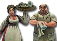 REAPER Tavernier Villageois – Figurine Bones 25mm, Fantasy, Non Peinte, Pour Jeux De Rôle Et Plateau – 77084