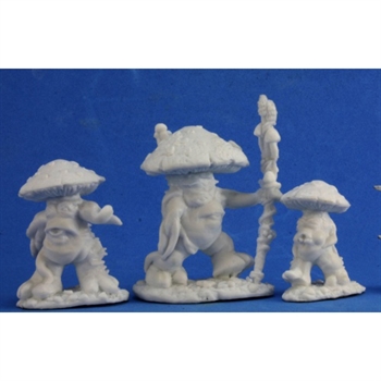 Mushroom Men (3) (Myconid) (Bones)