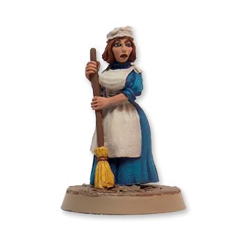 Female Peasant with Broom