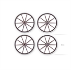 Cart Wheel Set (4)