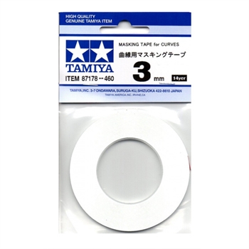Tamiya Curved Masking Tape 3mm