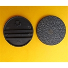 40mm Round Closed Textured Bases (5)