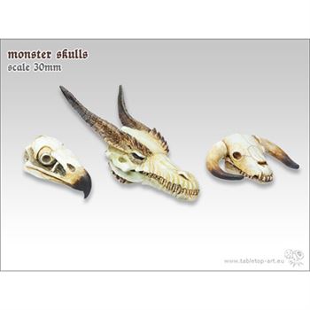 Monster Skull Set (3)