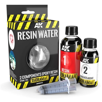 Resin Water 375ml (2 Components Resin)