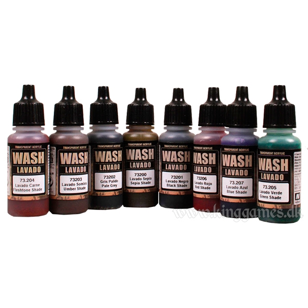 Buy Vallejo - Washes Set at King Games - Miniatures, Board Games