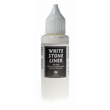 Vallejo - White Stone Liner (35 ml)