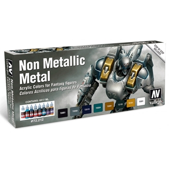 Vallejo - Non-Metallic Metal Set