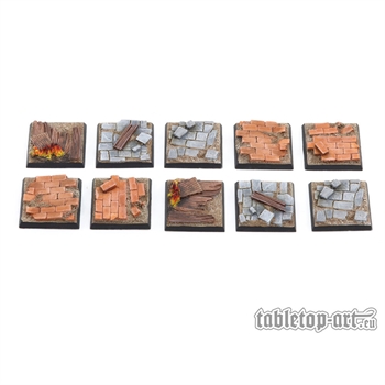 Viking Raid Bases - 30x30mm (10)