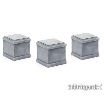 Plinths - Set 2 - 25x25x25mm (3)