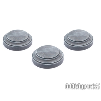 Plinths - Set 3 - 40mm Round (3)