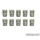 Facade Decoration - Mascaron Set 4 - Human Faces (10)