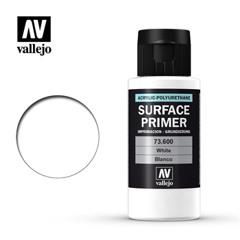 Vallejo Surface Primer: White (60ML)