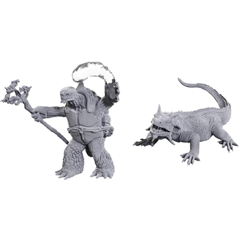 Tortle Druid and Wild Shape Giant Lizard (2)